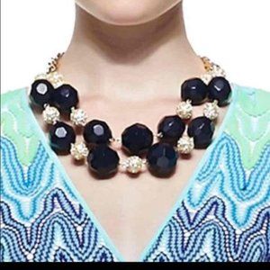 Lilly Pulitzer True Navy on the Rocks necklace